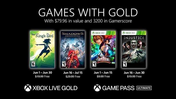 بازی های سرویس Xbox Gold