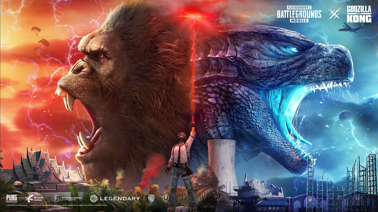 پابجی موبایل : مود جدید Godzilla Vs Kong به آن اضافه شد
