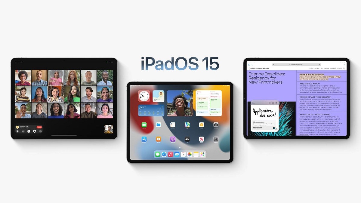 ویجت های جدید و دسته بندی نرم افزار ها به iPadOS 15 اضافه خواهد شد