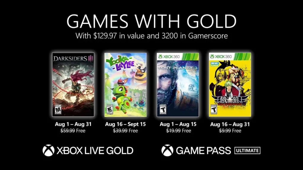 بازی های رایگان Xbox Games With Gold