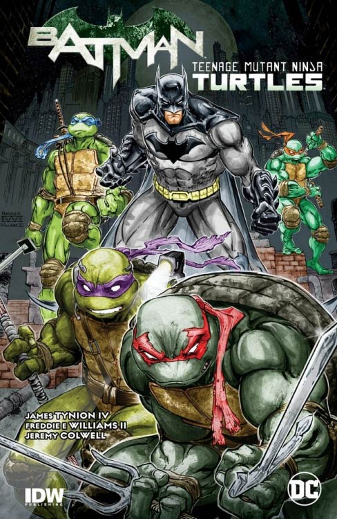 معرفی و دانلود کمیک Batman/Teenage Mutant Ninja Turtles