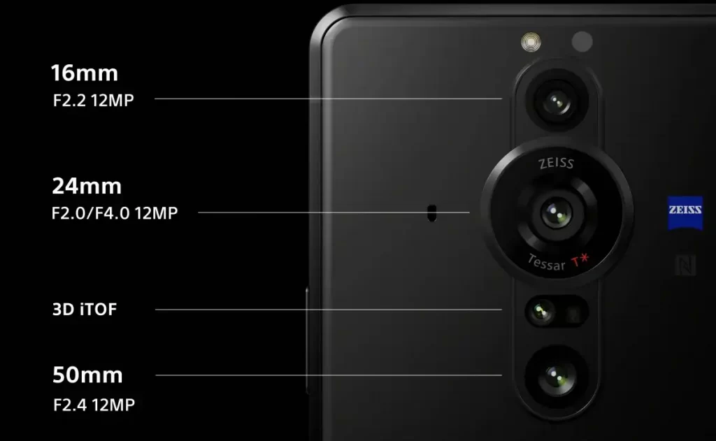 مشخصات دوربین گوشی Sony Xperia Pro-I
