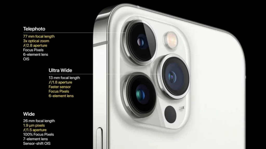 مشخصات گوشی iPhone 13 Pro