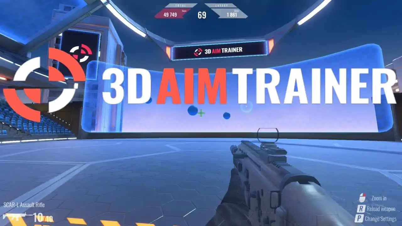 برنامه 3D Aim Trainer