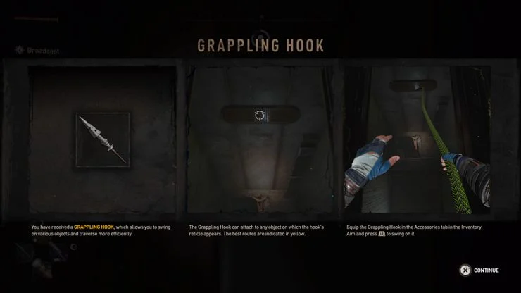 آموزش باز کردن قفل Grappling Hook در بازی Dying Light 2