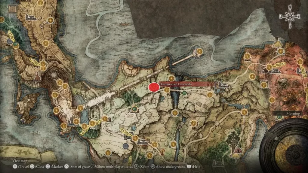 راهنمای پیدا کردن شمشیر Uchigatana در بازی Elden Ring