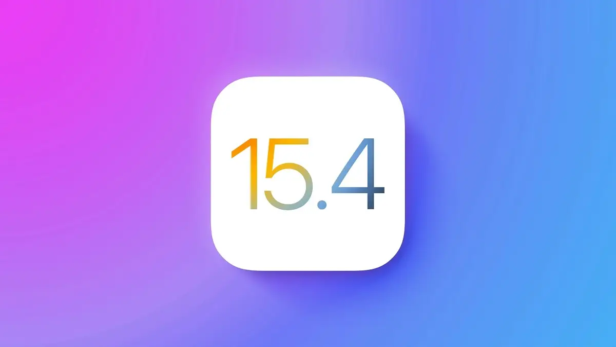 اپل iOS 15.4
