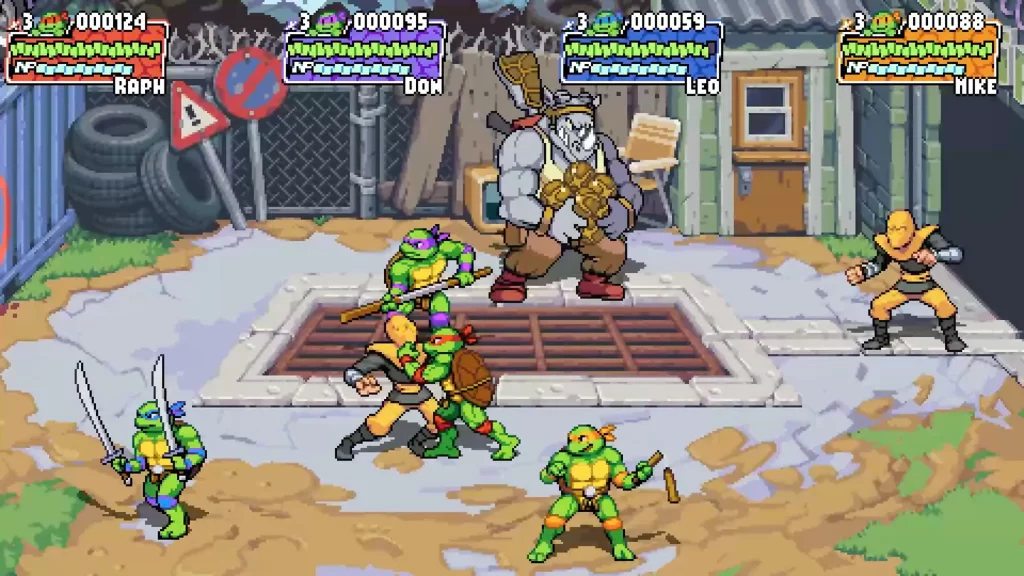 سیستم مورد نیاز بازی Teenage Mutant Ninja Turtles: Shredder's Revenge