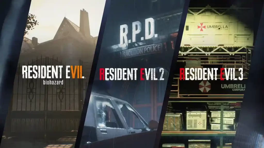 نسخه نسل ۹ سه بازی Resident Evil