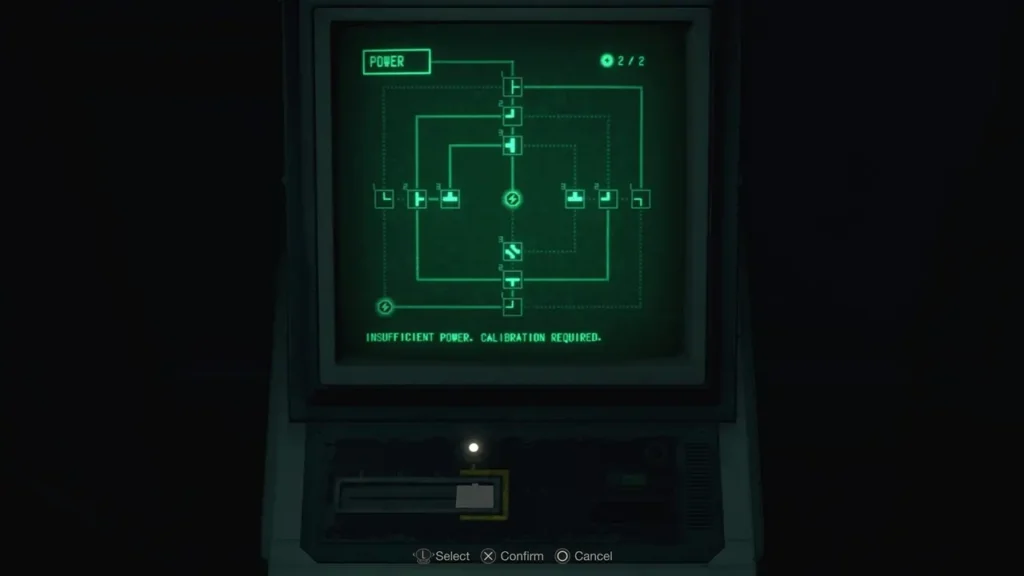 راهنمای کلید پازل دسترسی به ترمینال در بازی Resident Evil 4