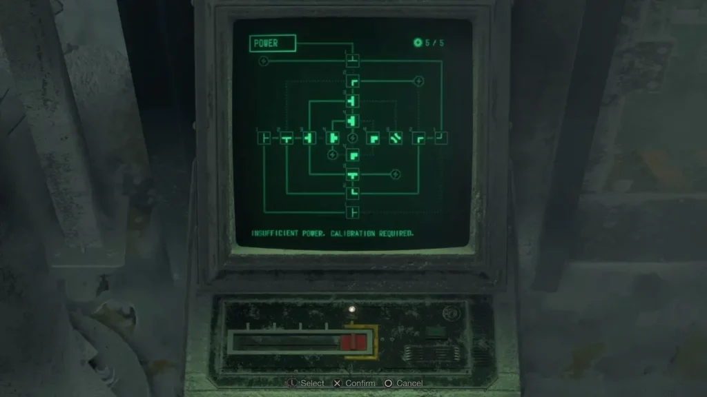 راهنمای کلید پازل دسترسی به ترمینال در بازی Resident Evil 4
