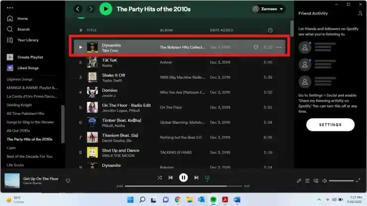 آموزش کپی کردن پلی لیست Spotify