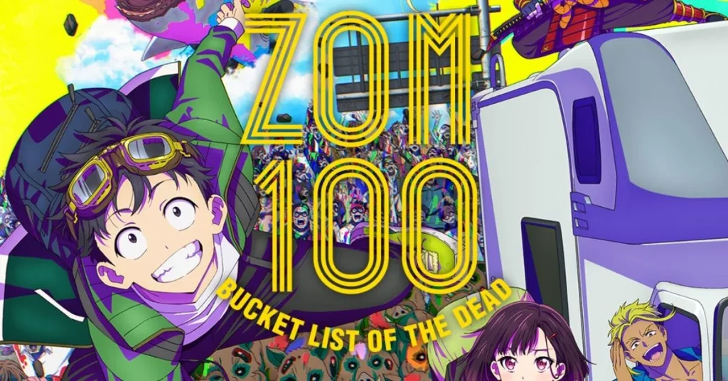 معرفی انیمه Zom 100: Bucket List of the Dead