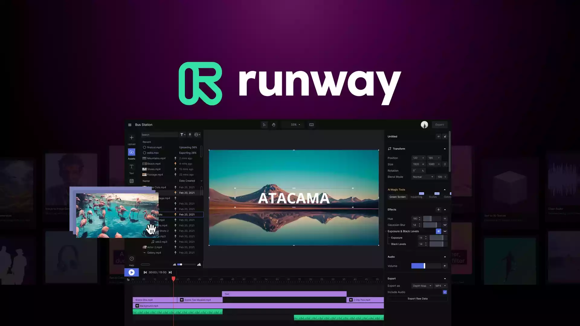 تبدیل متن یا عکس به ویدیو با هوش مصنوعی Runway
