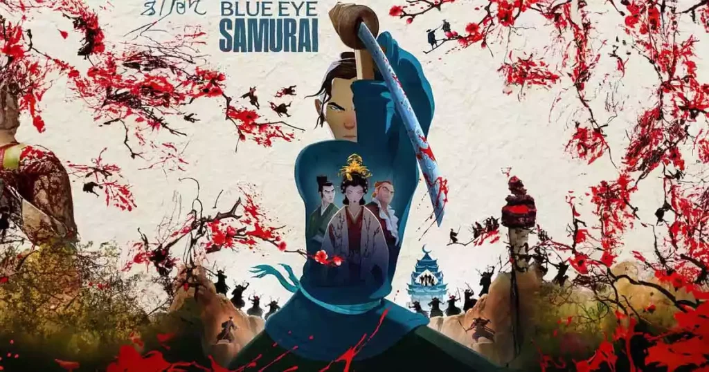 معرفی انیمه سامورایی چشم آبی Blue Eye Samurai 2023