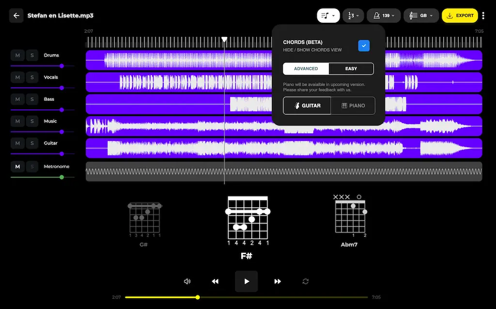جداسازی بخشهای مختلف موسیقی با هوش مصنوعی Mikrotakt