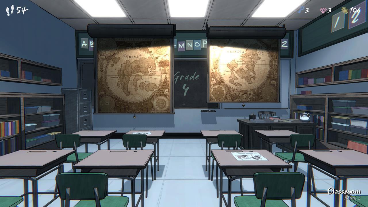 تمام پاسخهای امتحان نهایی کلاس درس در بازی Blue Prince