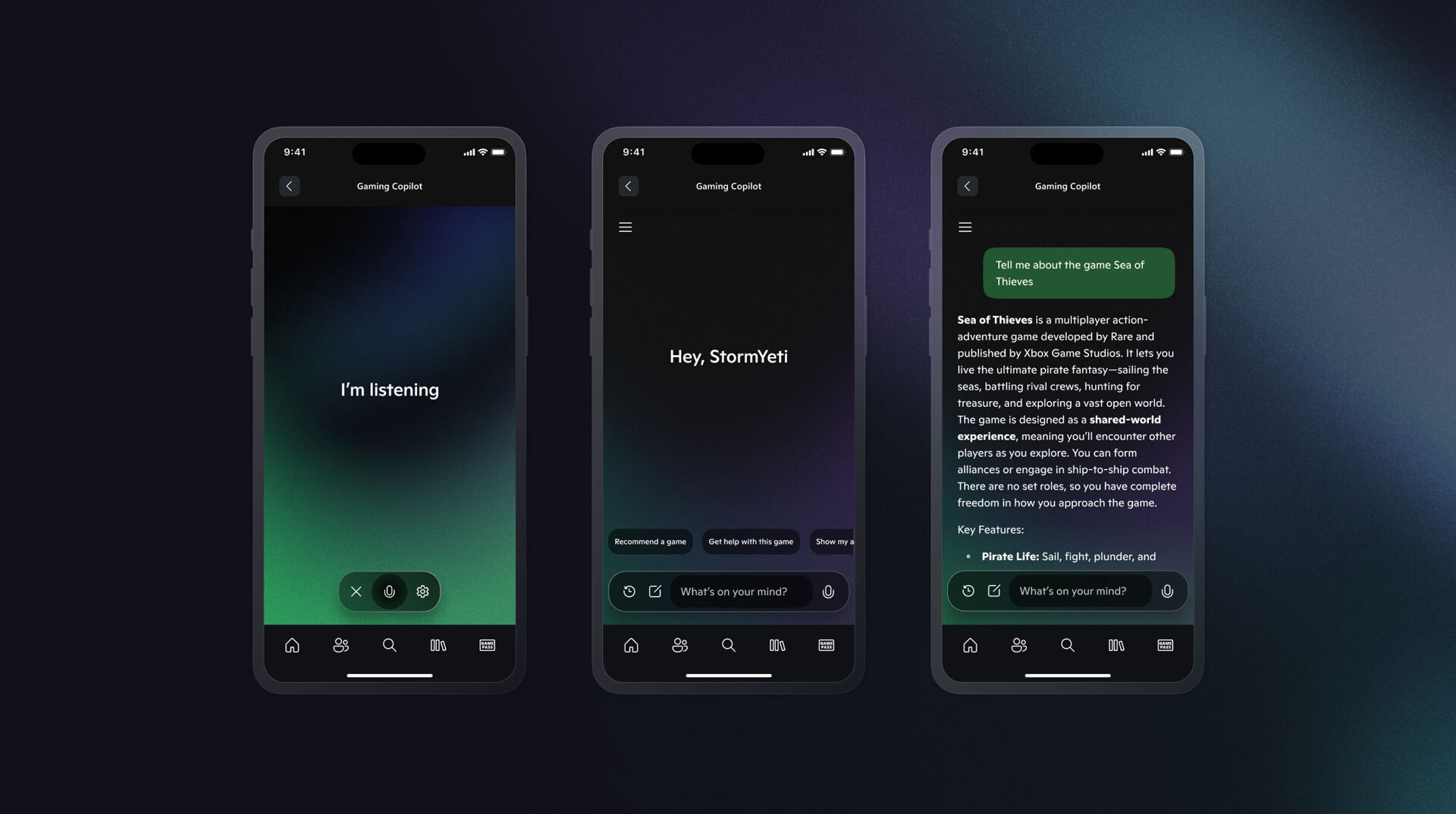 هوش مصنوعی برای پروفایل ایکسباکس