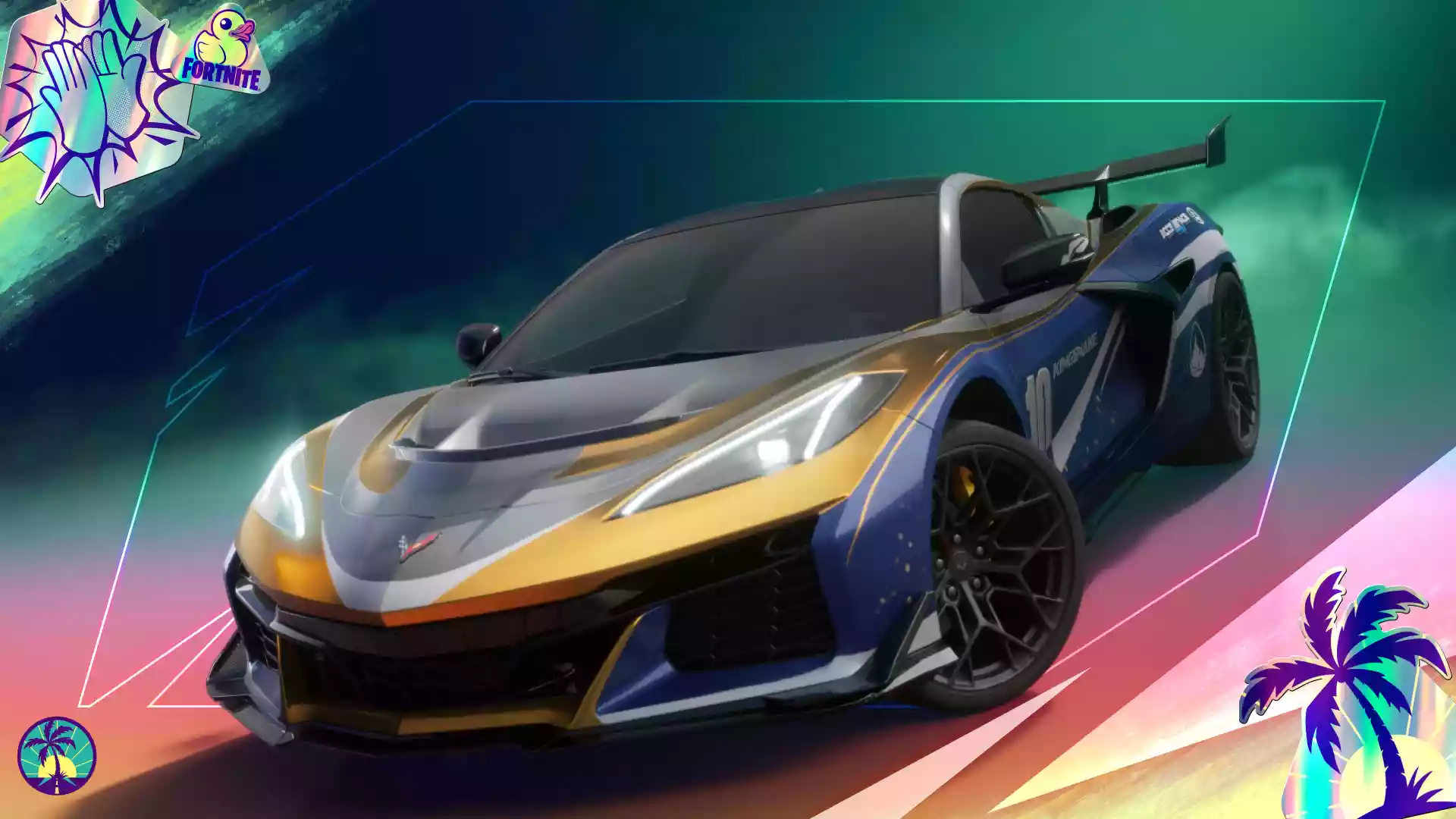 شورولت کوروت رایگان در فورتنایت و راکت لیگ