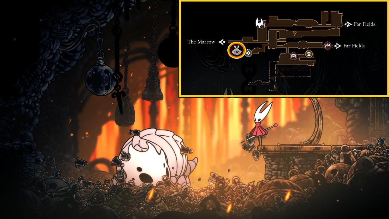 مکان تمام Lost Fleas در بازی Hollow Knight: Silksong