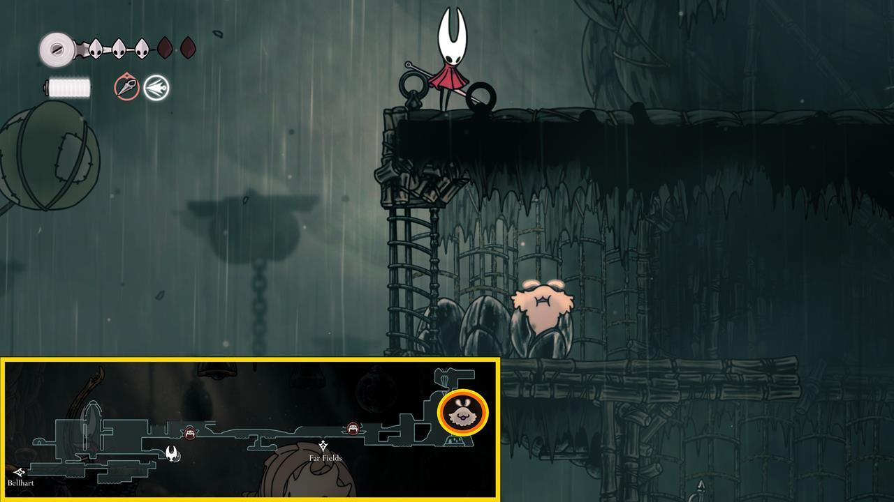 مکان تمام Lost Fleas در بازی Hollow Knight: Silksong