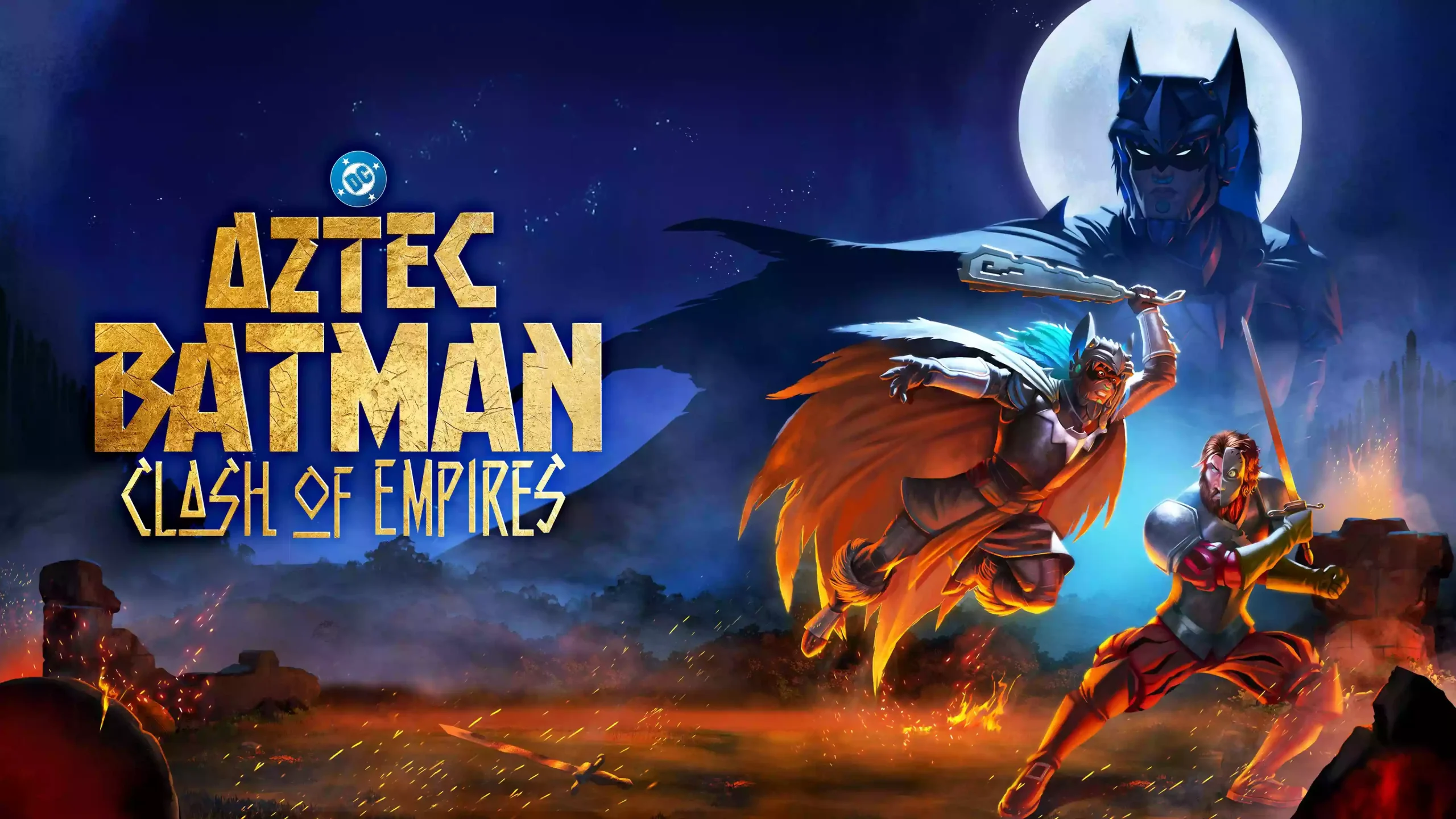 معرفی انیمیشن Aztec Batman: Clash of Empires 2025