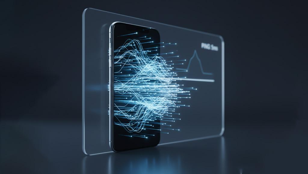 گوشی و علامت شبکه