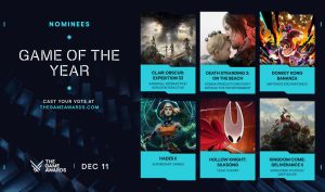 نامزدهای مراسم The Game Awards 2025 منتشر شد