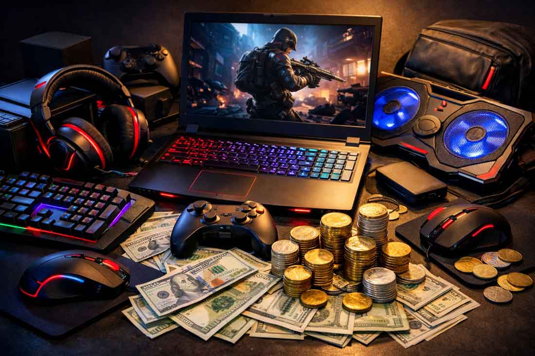 هزینه لپتاپ گیمینگ